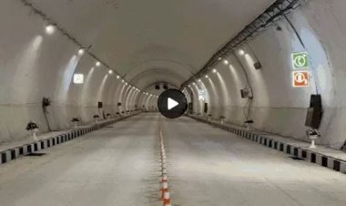 चीन से लगी सेला टनल का उद्घाटन किया  यह दुनिया की सबसे ऊंचाई पर बनी डबल लेन सुरंग