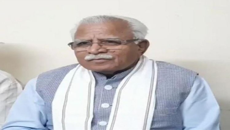 कांग्रेस में फुट के कारण नहीं हो रही प्रत्याशियों की घोषणा:खट्टर