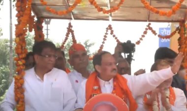 रोहतक में जेपी नड्डा का भूपेंद्र हुड्डा पर तीखा कटाक्ष, बोले- उन्हें अपना बेटा चाहिए पर देश को चाहिए मोदी