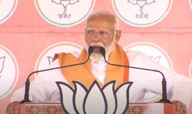 महेंद्रगढ़ में पीएम मोदी का विपक्ष पर वार... बोले- गठबंधन को डाला वोट बेकार ही होगा, ‘चौधरी बंसीलाल के साथ मिलकर चलाई सरकार’