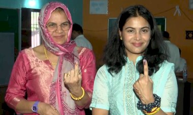 हरियाणा में विधानसभा चुनाव के लिए मतदान जारी, सुबह 9 बजे तक 9.53 फीसदी वोटिंग, दिग्गजों ने किया मतदान