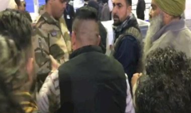 अमृतसर में एयरपोर्ट पर हंगामा: फ्लाइट में बिठा यात्रियों को करवाया 6 घंटे इंतजार, रात 12 बजे फ्लाइट कर दी कैंसिल, पैसेंजर्स ने किया बवाल