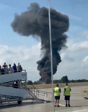 फिर घटी अहमदाबाद विमान दुर्घटना जैसी दुर्घटना , विमान उड़ान भरते ही हो गया दुर्घटनाग्रस्त