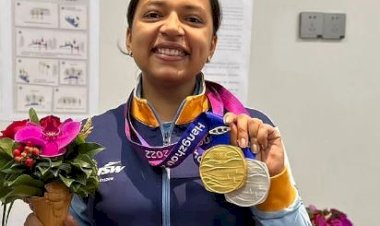 पंजाब की बेटी ओलंपियन शूटर का एशियाई शूटिंग चैंपियनशिप में शानदार प्रदर्शन