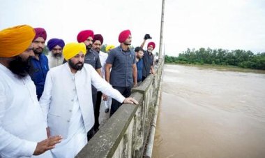 बाढ़ राहत के लिए मैदान में उतरी मान सरकार, 8 कैबिनेट मंत्रियों ने फ़ील्ड पर संभाला मोर्चा