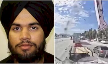 अमेरिका में पंजाबी ट्रक ड्राइवर गिरफ्तार, कैलिफोर्निया में भीषण हादसे में 3 की मौत