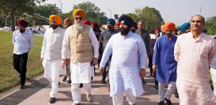 नौवें बादशाह के शहादत दिवस को समर्पित अस्थायी सभा का निर्माण 20 नवंबर तक हो जाएगा पूरा