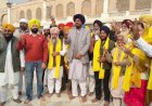जिला परिषद और ब्लॉक समिति चुनाव जीतने के बाद MLA धालीवाल ने उम्मीदवारों के साथ श्री दरबार साहिब में मत्था टेका