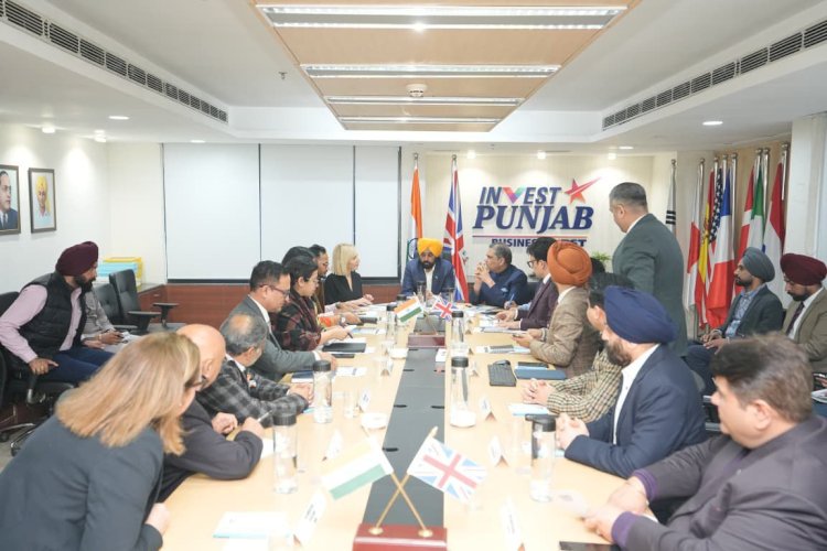 निवेश का ग्लोबल डेस्टिनेशन बना पंजाब : CM मान का ब्रिटेन को निवेश न्यौता