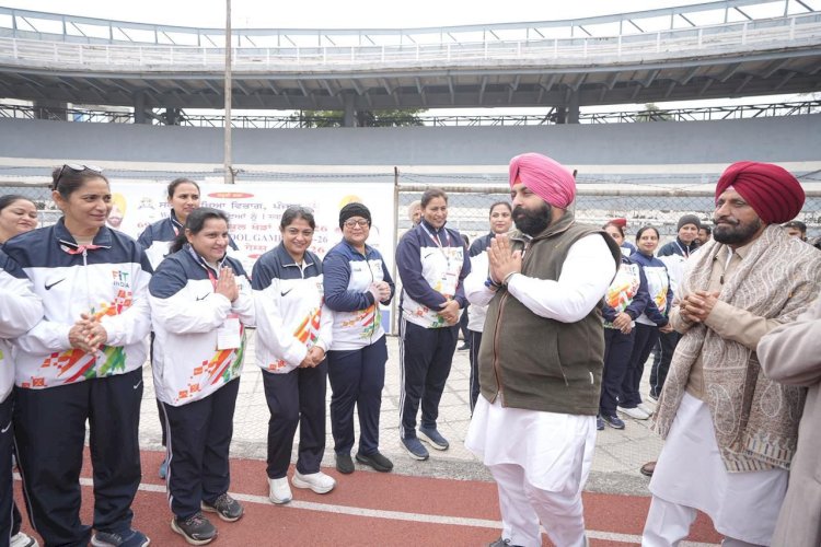 पंजाब में जल्द ही 3,100 खेल के मैदान होंगे क्योंकि पंजाब सरकार राज्य में स्पोर्ट्स कल्चर को बड़ा बढ़ावा दे रही है: हरजोत सिंह बैंस