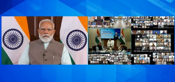 बजट के बाद आयोजित वेबिनार में प्रधानमंत्री नरेन्द्र मोदी के संबोधन में शामिल हुआ उर्वरक विभाग