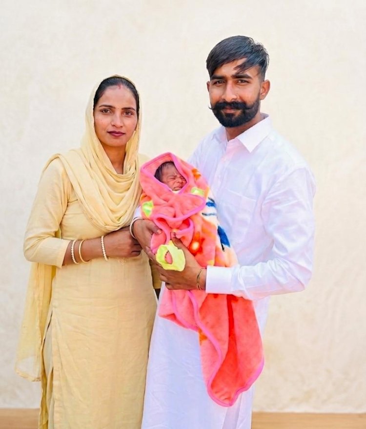 एक पिता के लिए बड़ी राहत: मुख्यमंत्री सेहत योजना के तहत चार महीने की 'दिलजोत' को मिला ₹2.77 लाख का इलाज कवर ; केवल तीन महीनों में 6,000 से अधिक नवजात बच्चों का इलाज