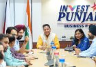 अमन अरोड़ा ने उद्योग एवं वाणिज्य मंत्री के रूप में पदभार संभाला