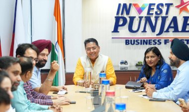 अमन अरोड़ा ने उद्योग एवं वाणिज्य मंत्री के रूप में पदभार संभाला