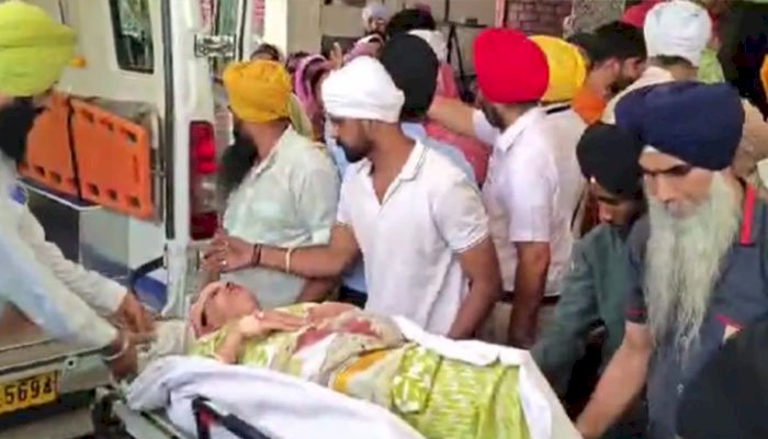 अमृतसर: गुरुद्वारा शहीद गंज बाबा दीप सिंह जी में दुखद हादसा