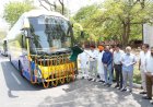 भगवंत मान सरकार द्वारा दिल्ली हवाई अड्डे के लिए लग्जरी बसों के बेड़े का विस्तार; परिवहन मंत्री हरपाल सिंह चीमा ने 5 नई सुपर इंटीग्रल वोल्वो बसों को हरी झंडी दिखाकर किया रवाना