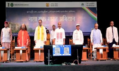 केन्‍द्रीय सामाजिक न्याय एवं अधिकारिता मंत्री डॉ. वीरेन्द्र कुमार ने हरिद्वार में मादक पदार्थ विरोधी जनजागरूकता कार्यक्रम का नेतृत्व किया
