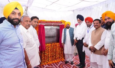 मुख्यमंत्री भगवंत सिंह मान ने समाना में खेल स्टेडियम की आधारशिला रखी; नशे के खिलाफ खेलों को सबसे प्रभावी हथियार बताया