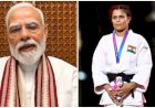 प्रधानमंत्री नरेन्द्र मोदी ने राष्ट्रमंडल खेलों में जूडो में रजत पदक जीतने पर यामिनी मौर्य को बधाई दी