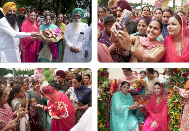 “पहली बार किसी सरकार ने मावां-धियां की जरूरतों, सम्मान और हक़ को दी प्राथमिकता” — तीज के रंग में गूंजी अमरगढ़ की महिलाओं की आवाज़