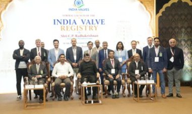 उपराष्ट्रपति ने चेन्नई में आयोजित इंडिया वाल्व्स 2026 सम्मेलन में इंडिया वाल्व रजिस्ट्री का शुभारंभ किया