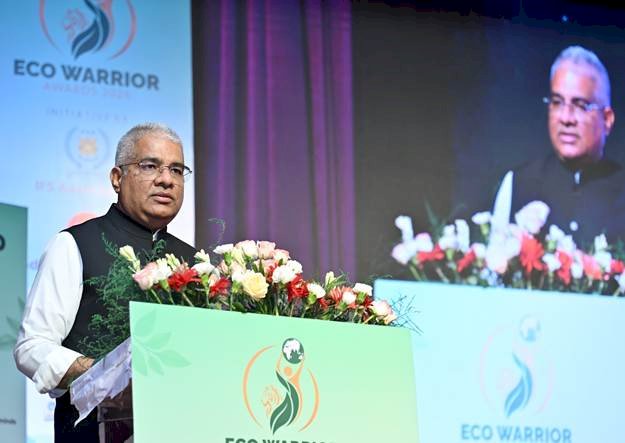 केंद्रीय पर्यावरण मंत्री ने चौथे ‘इको वॉरियर’ पुरस्कार समारोह 2026 में भारत के पर्यावरणीय योद्धाओं को सम्मानित करते हुए संरक्षण को राष्ट्रीय जिम्मेदारी बनाने का आह्वान किया